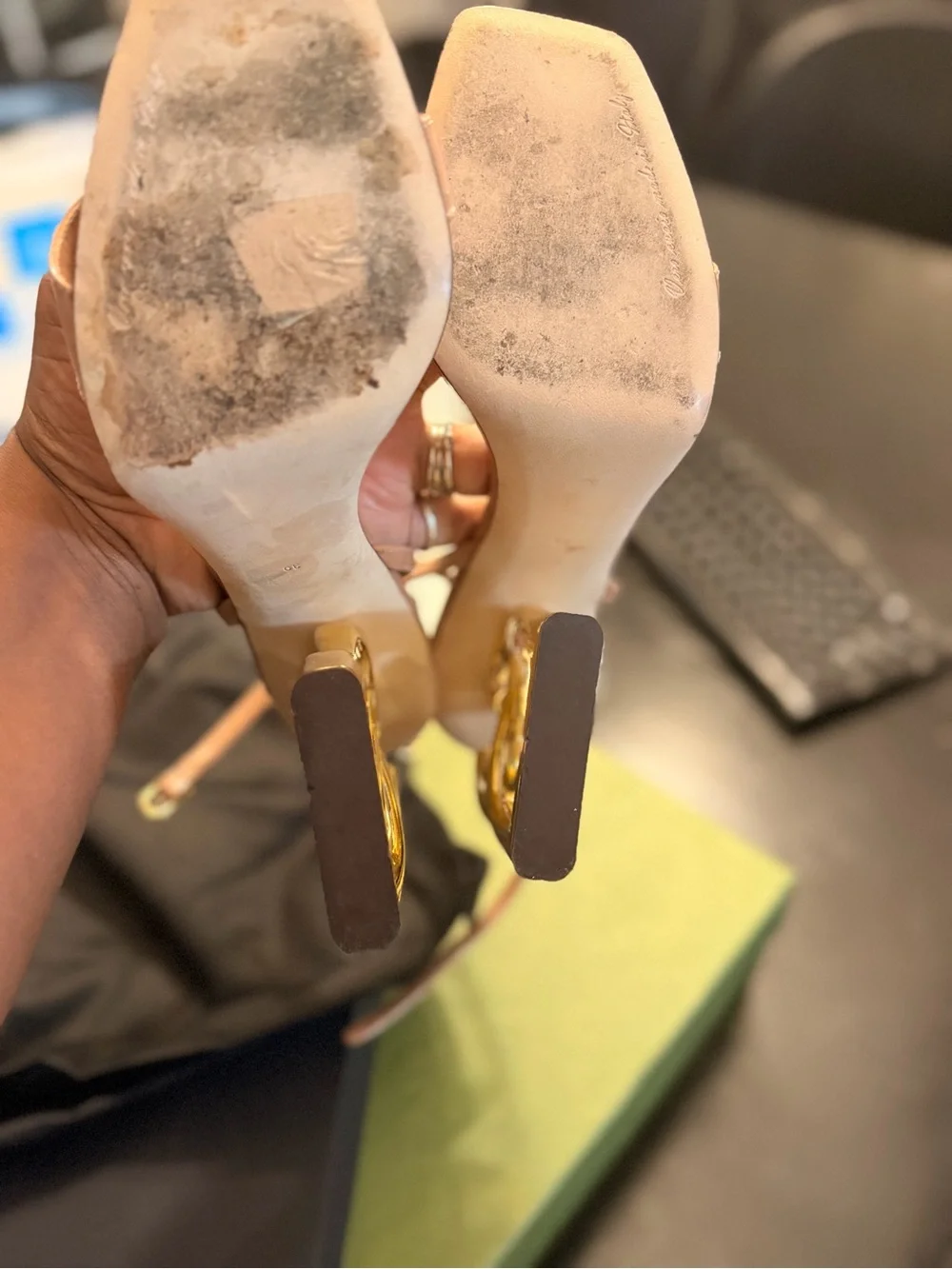 Dolce & Gabbana Beige Scuro Women Heels